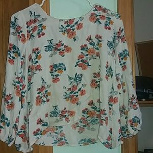 Floral blouse